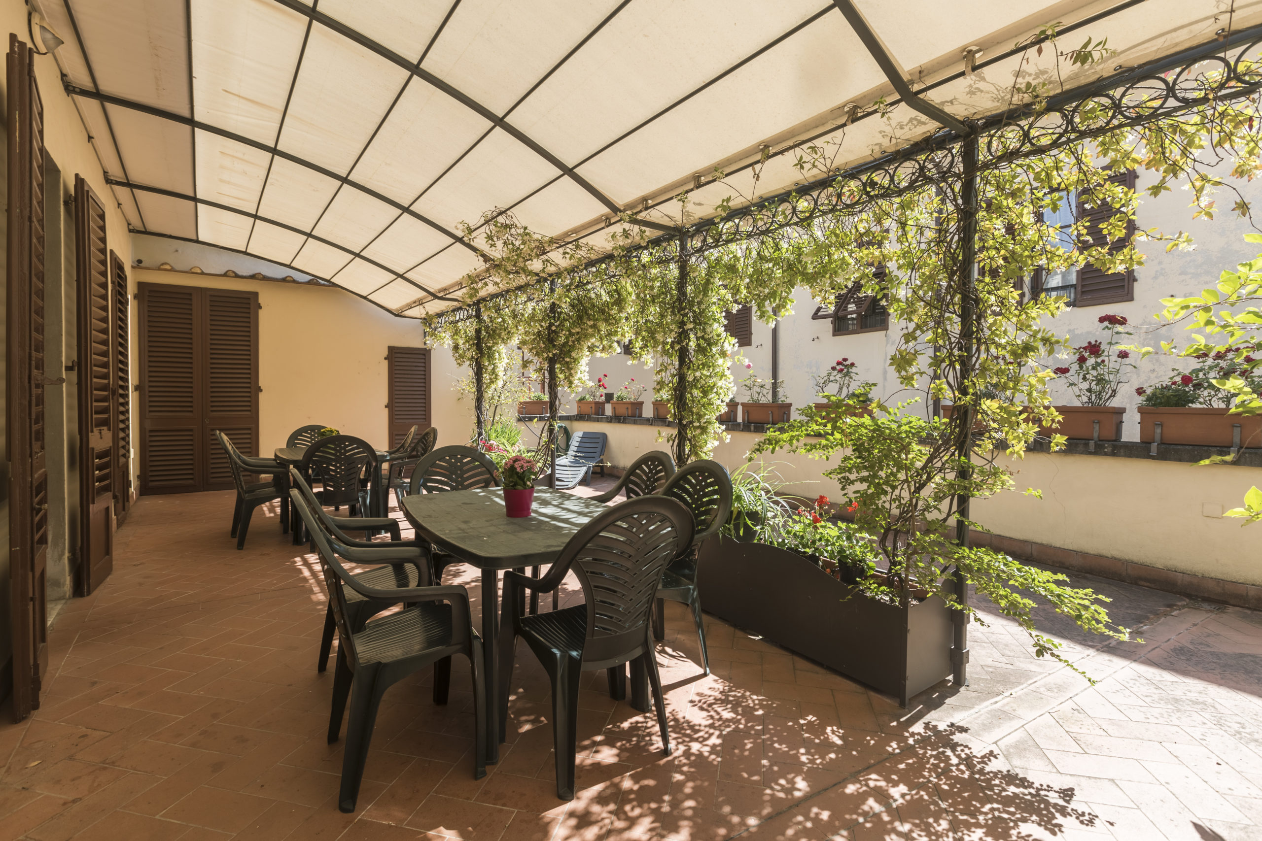 Ambiente condiviso della Foresteria Valdese di Firenze per gruppi e famiglie