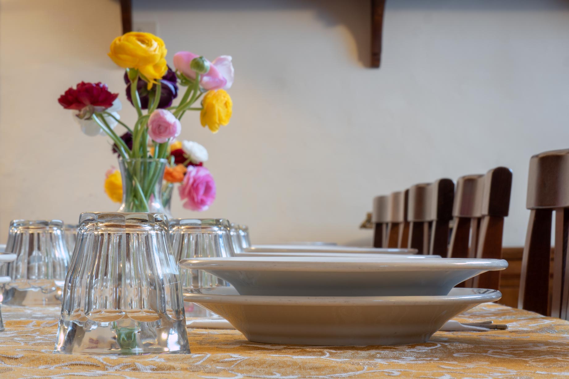 Sala da pranzo – dettaglio