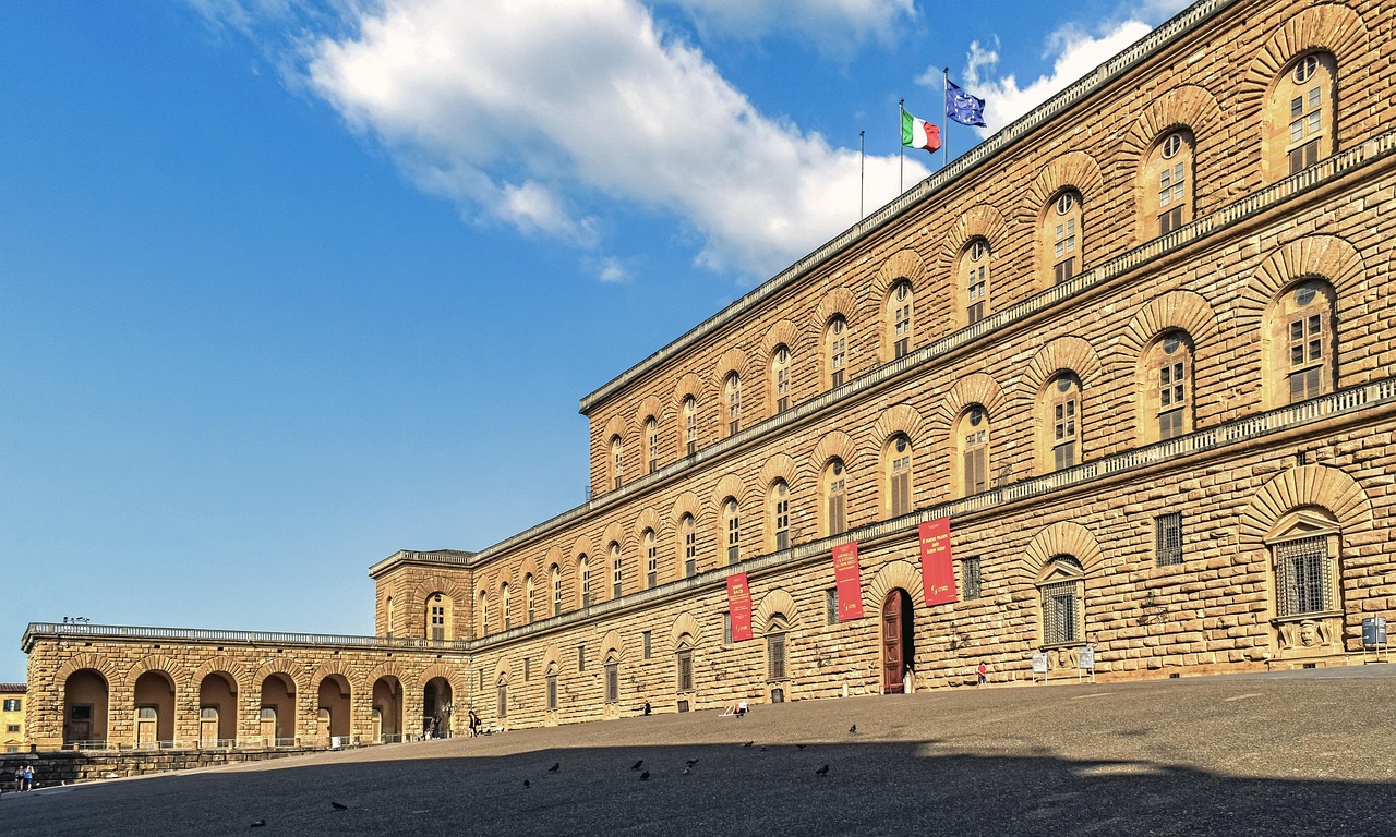 Palazzo Pitti a Firenze vicino alla Foresteria Valdese