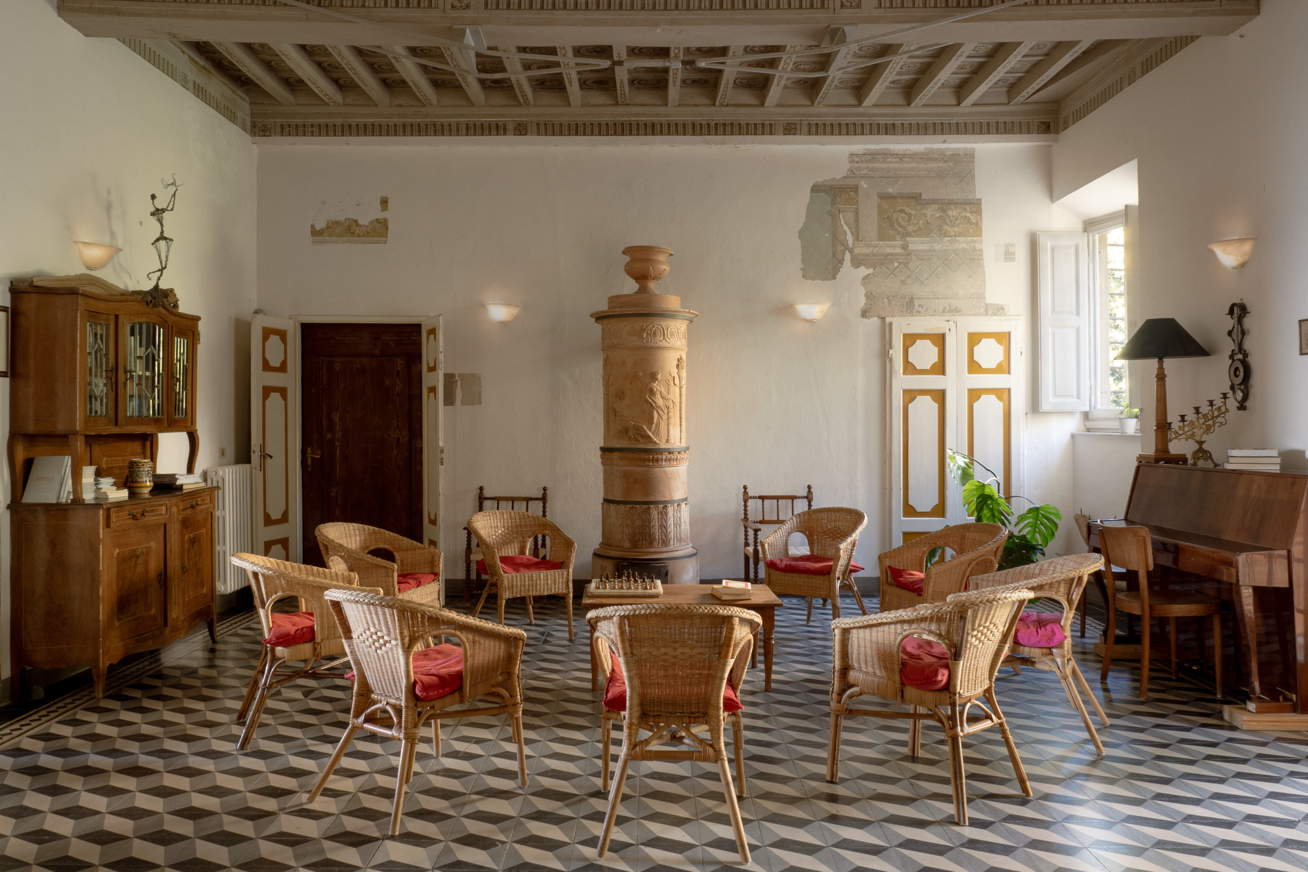 Sala comune Casa Cares